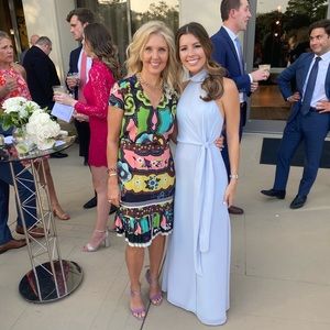 Jenny Yoo High Neck Bridesmaid Dress